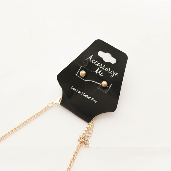 Statement Necklace & Earrings Set - Picture 3 of 7